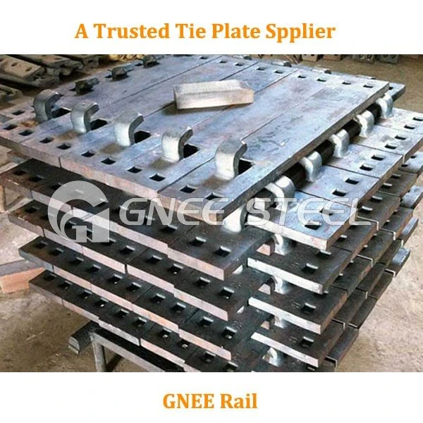 steel railway tie plates