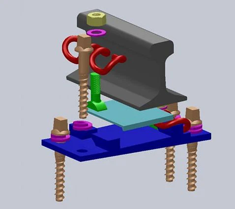 Ballastless Track SKL Fasteners System